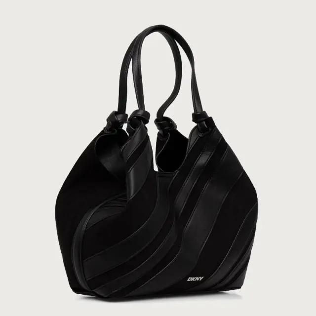 Τσάντα DKNY Paula R63AME49-71Y1 BLACK/SILVER Μαύρο - ONESIZE 2