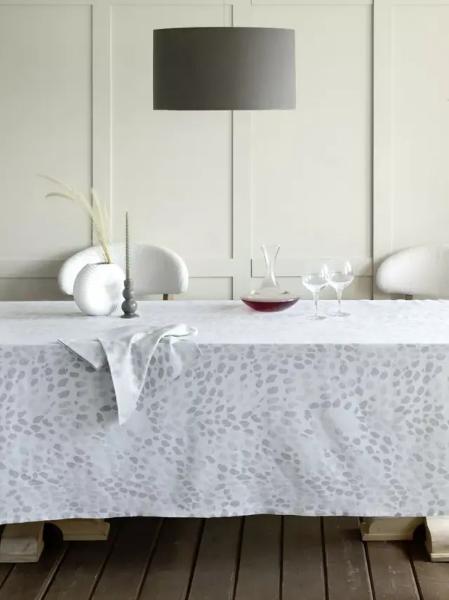 Τραπεζομάντηλο Sylvan - Gray Γκρι Τραπεζομάντηλο 160x310