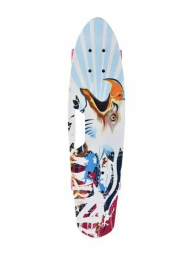 YB-109-2 Skateboard orange with Led Wheels 65*17*10CM