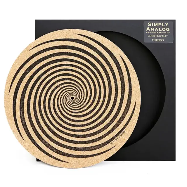 Simply Analog Turnable Cork Mat Vertigo-Print