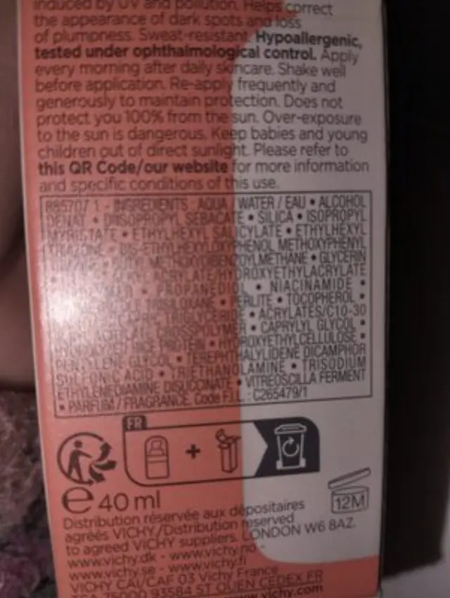 Vichy Capital Soleil UV Age Daily SPF50+ Anti-Aging Sun Cream Λεπτόρρευστο Αντιηλιακό Κατά της Φωτογήρανσης, 40ml 2