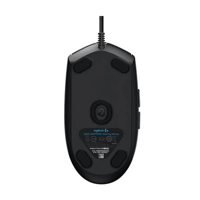 Logitech G203 Lightsync RGB Gaming Ποντίκι 8000 DPI Μαύρο 2