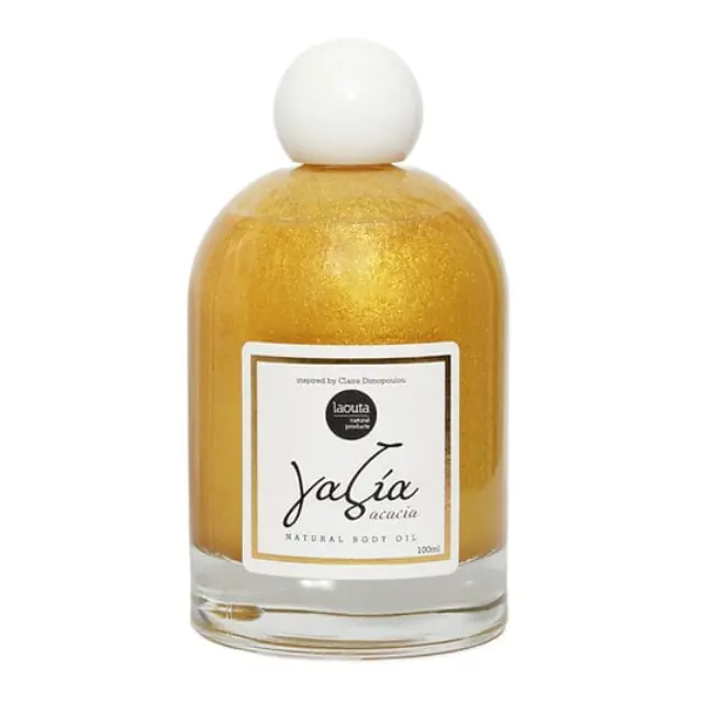 Laouta Natural Products Γαζία Body Oil Inspired By Claire Dimopoulou 100ml