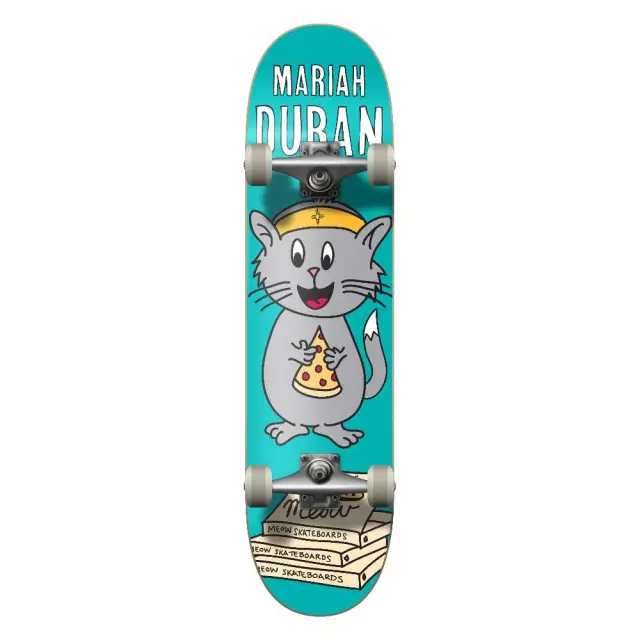 Meow Mariah Duran Whiskers Complete Skateboard 8.0″