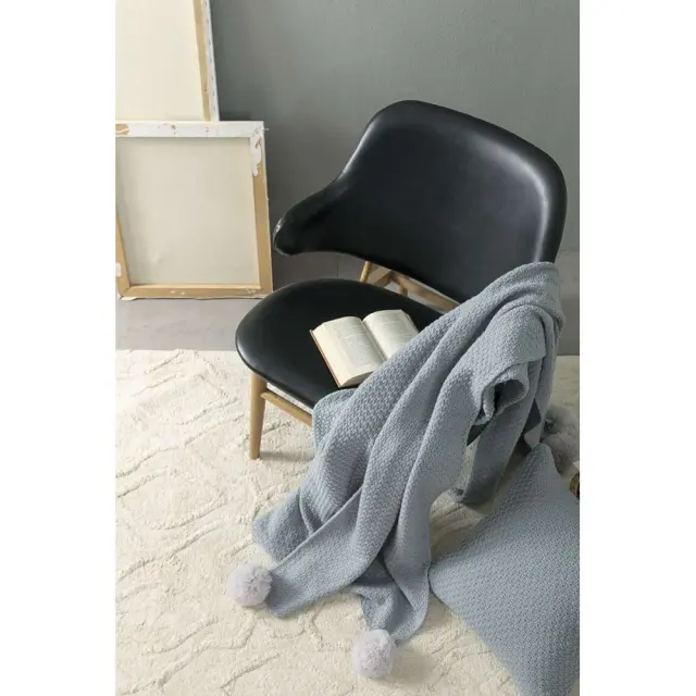 Nima Home Κουβέρτα Καναπέ 130x170 - Braid Petrol Σιέλ, Μπλε, Πετρόλ