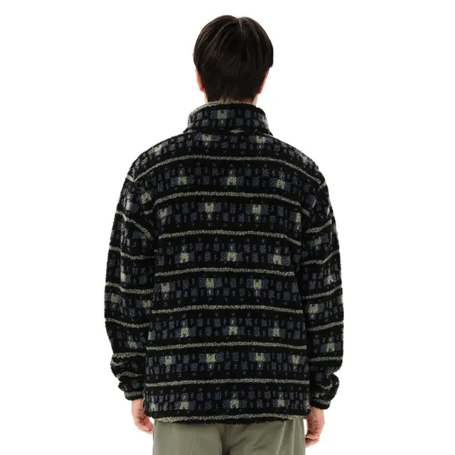Emerson Men's Full Zip Sherpa (262.EM290.429-PR628 BLACK) - Μαύρο 2