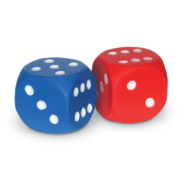 Learning Resources Εκπαιδευτικό Παιχνίδι Foam Dot Dice (3+ ετών) LER2228