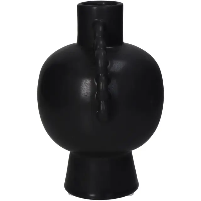 Βάζο Μαύρο Κεραμικό 17.4x13.7x20.5cm 2
