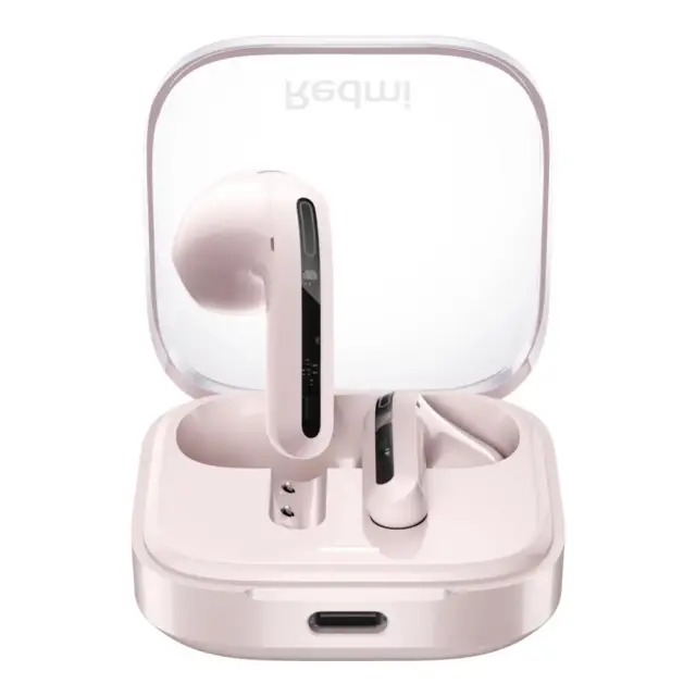 Wireless Bluetooth Xiaomi Redmi Buds 6 Active BHR8395GL Bluetooth v5.4 IPX4 με Noise Cancellation Ροζ