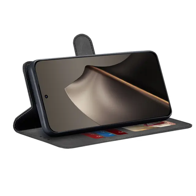 Techsuit® Diary Θήκη Βιβλίο για Xiaomi 15T- Black 3