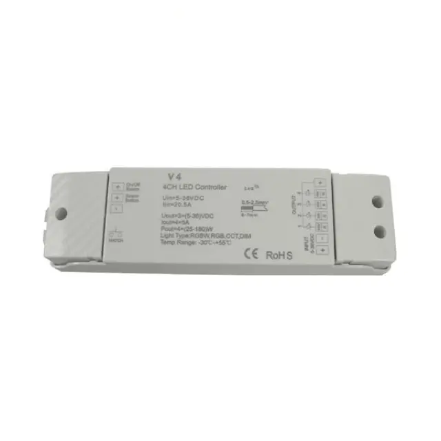 Controller LED RGBW 2.4GHz 4*5A 5-24V 5386 BOWI