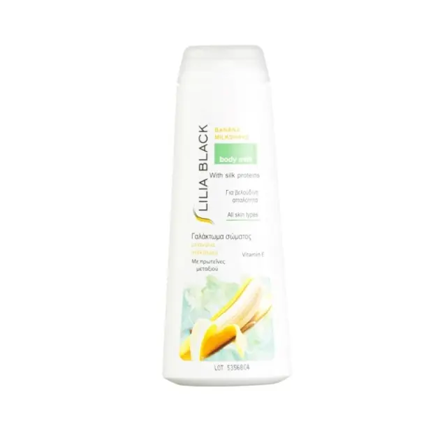 Lilia Black Body Milk Banana Milkshake 250ml
