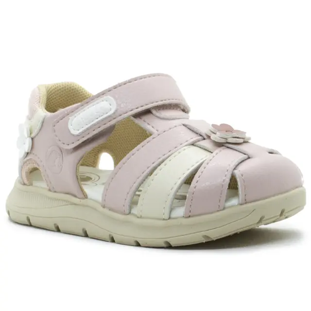 Παπουτσοπέδιλο Chicco Ροζ με λουλουδάκι Cromy 22145-100 - 23 2