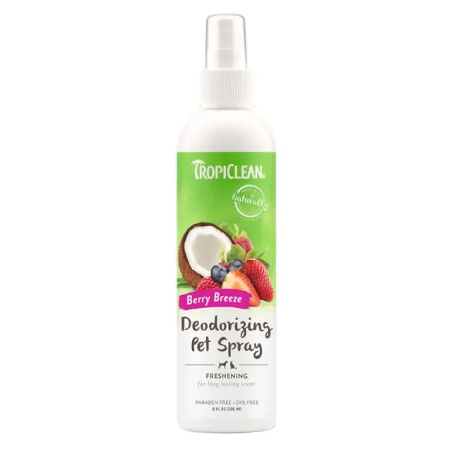 Tropiclean Deodorizing Spray Κολώνια Σκύλου/Γάτας Βατόμουρο 236ml