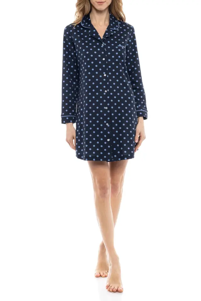 W1177 - Type - NIGHTGOWN BLUE DOT 2