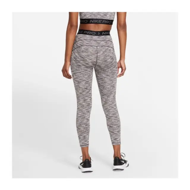 Nike Pro High-Waisted Crop (DA1012-010) - Μαύρο - XL 2
