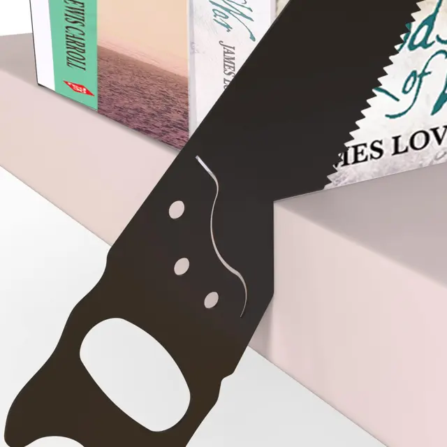 Artori Design Μεταλλικός Βιβλιοστάτης Πριόνι / Cutting Edge Bookend 3
