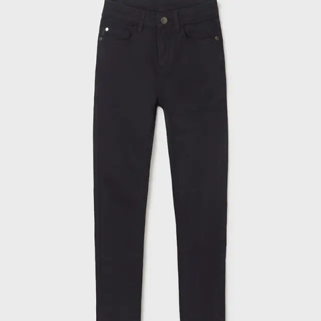 Junior 10 έως 18 ετών Παντελόνι slim fit ECOFRIENDS ναυτικό μπλε - 10Ε