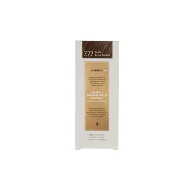 KORRES Abyssinia Superior Gloss Colorant Ξανθό Έντονο Σοκολατί 7.77 50ml 2