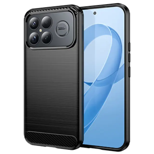 Techsuit - Carbon Silicone - Xiaomi Poco F8 Ultra - Black