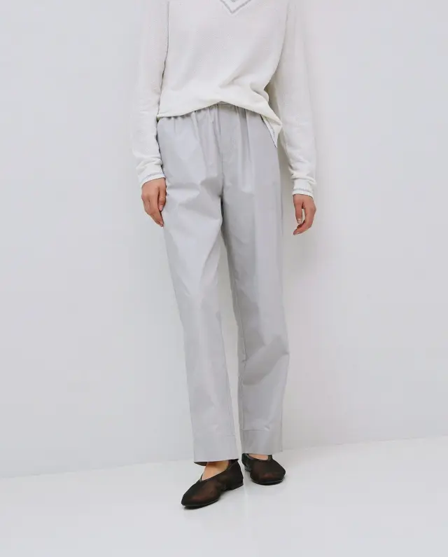 YERSE STRAIGHT TROUSERS (42834-GREY) - L 2