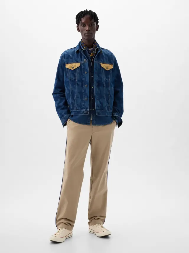Μπλε DAP × GAP '90s Loose Khakis Παντελόνι iconic khaki