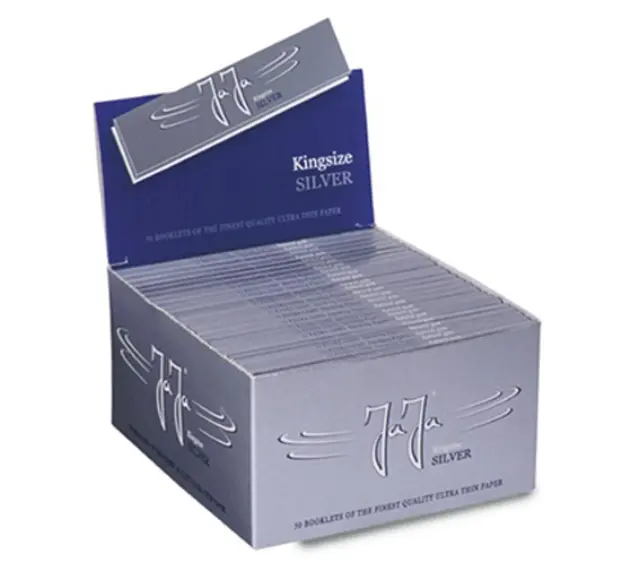 JaJa Χαρτάκια - Silver - King Size 32φ. 2