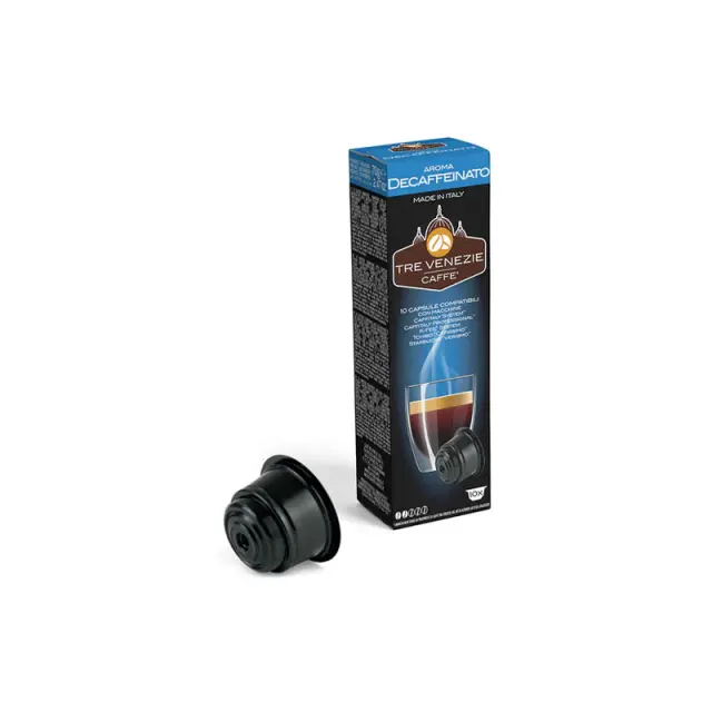Κάψουλες Caffitaly Tre Venezie Decaffeinato Espresso - 10 τεμ.
