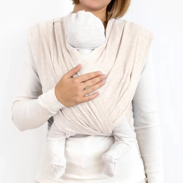 Εργονομικός Μάρσιπος Duo Baby Carrier Size 2 Μπεζ 2