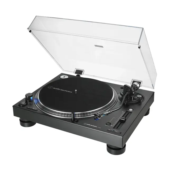 Audio-Technica AT-LP140XP Direct-Drive Πικάπ Μαύρο (Εγγύηση Αντιπροσωπείας & Ταινία Γνησιότητας)