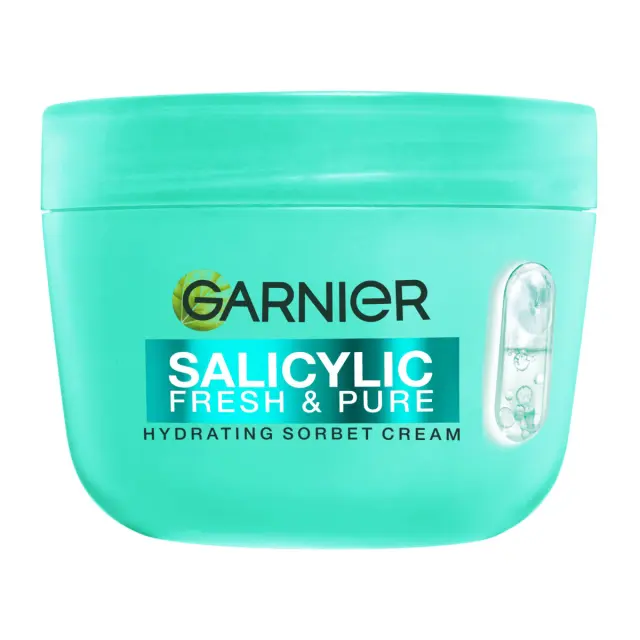 Garnier Salicylic Fresh & Pure Hydrating Sorbet Cream Ενυδατική Σορμπέ Κρέμα Προσώπου, 85ml
