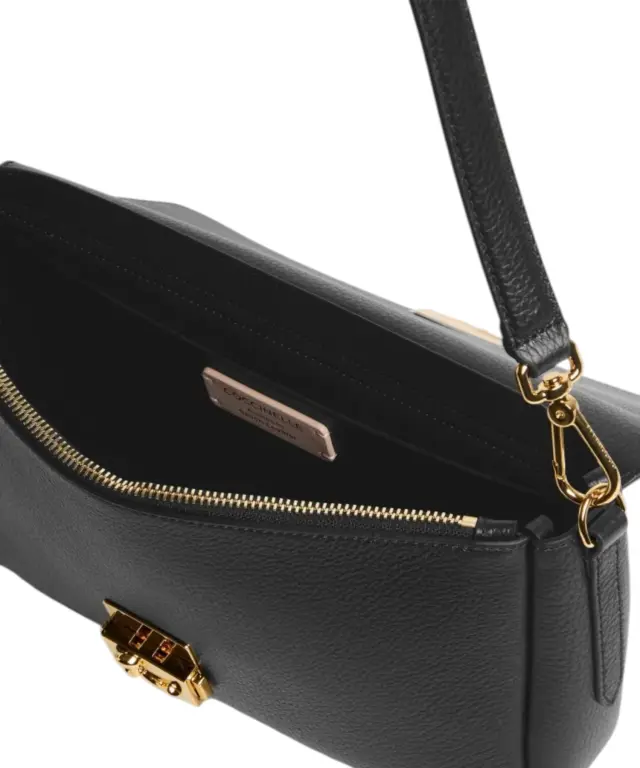 Coccinelle - Γυναικεία τσάντα C-Me Lock Large E1U4K120101-001 Μαύρο 3