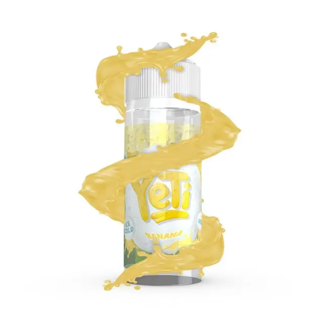 Yeti Iced Flavour Shot Banana 25ml/120ml
