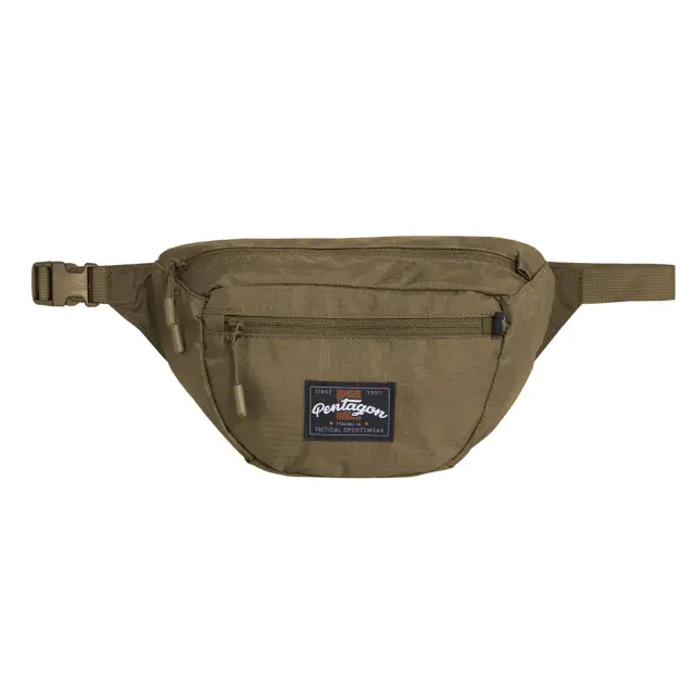 Pentagon Minor Travel Pouch 1.3lt-Τσαντάκι Μέσης 1.3 Λίτρων - 08WG-Wolf Grey-Γκρί Ανοιχτό 3
