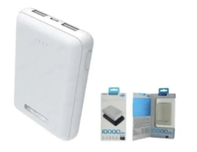 NEWTOP Powerbank PB24 10000mAh σε ΛΕΥΚΟ Χρώμα