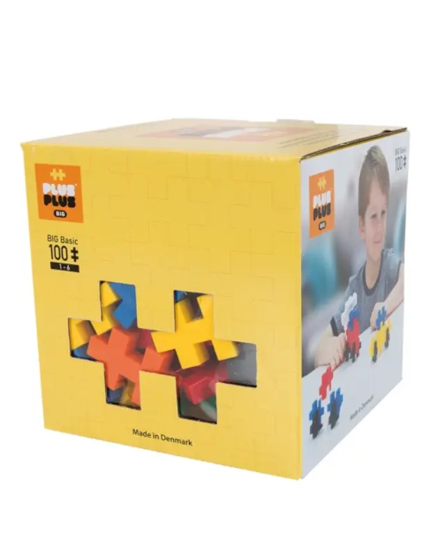 Plus Plus - BIG Basic 100 pcs 3210 - Toys