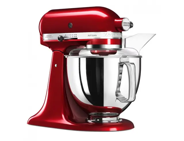 Κουζινομηχανή KitchenAid Artisan 5KSM175PSECA με ισχύ 300W, 10 ταχύτητες και χωρητικότητα 4.8L & 3L - Candy Apple5KSM175PSECA 3