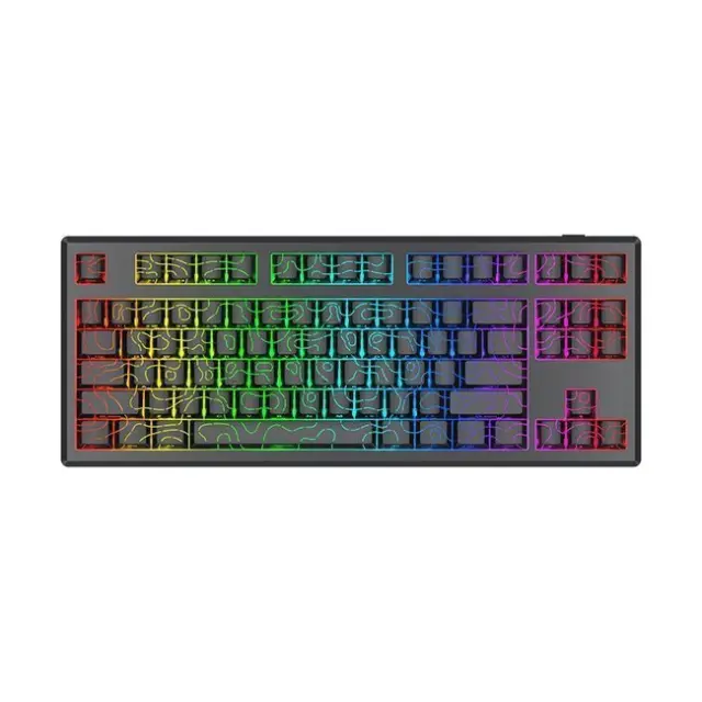 Redragon Gaming Keyboard Uranus Pro K732MC-RGB-PRO Redragon Linear Silky Frost Switches Black (K737B-RGB-PRO)