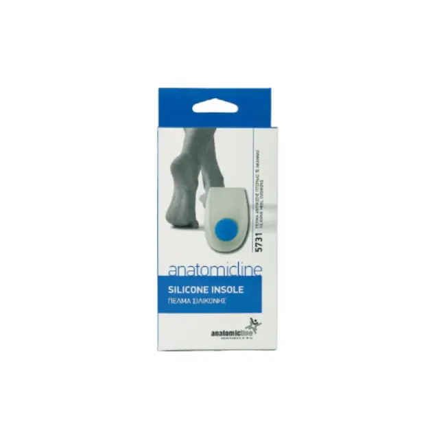 Anatomic Line Πέλμα Σιλικόνης Ανύψωσης Πτέρνας & Άκανθας XL 44-46 (5731) , 2 τμχ