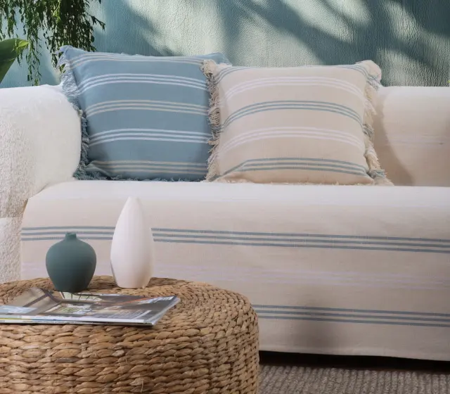 ΡΙΧΤΑΡΙ ΠΟΛΥΘΡΟΝΑΣ SPIRIT BLUE 180Χ180 NEF-NEF HOMEWARE NATURAL 2