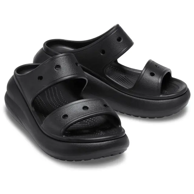 Crocs Crush Sandal (207670-001) - Μαύρο 2