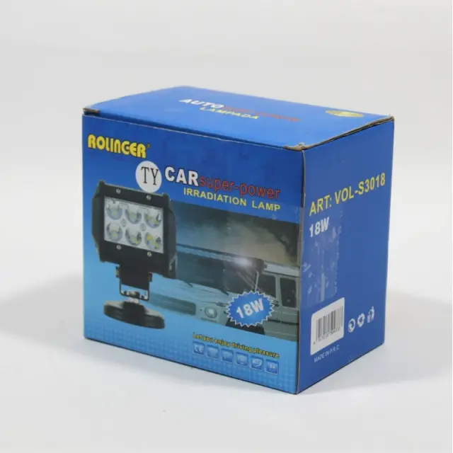 ΠΡΟΒΟΛΕΑΣ LED ΔΙΑΣΠΟΡΑΣ 18W ROLINGER VOL-S3018-J 3