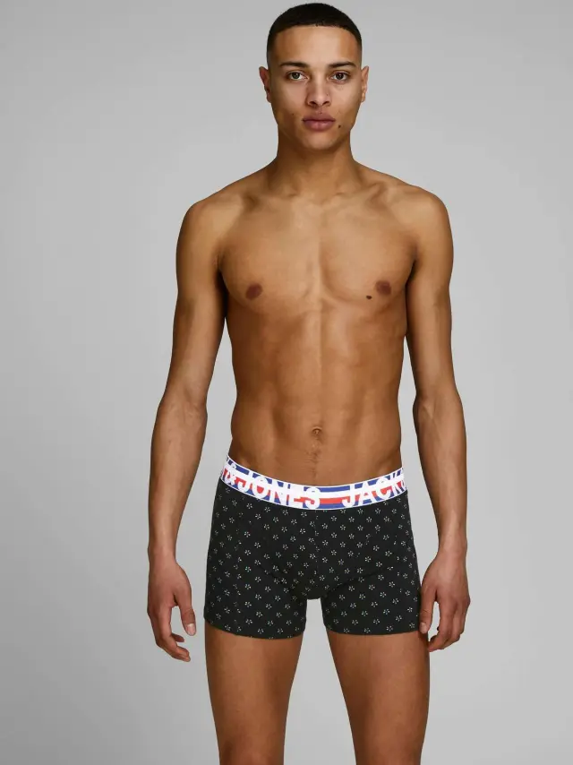 JACHENRIK TRUNKS 3 PACK NOOS Black - XXL 2
