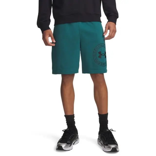 Under Armour Rival Graphic Shorts (6014689-338) - Πετρόλ