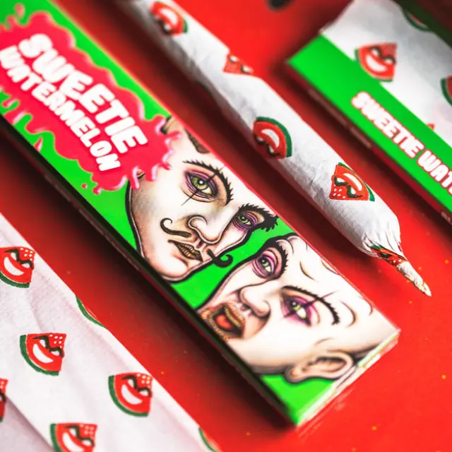 Lion Rolling Circus Χαρτάκια 32φ. King Size - Καρπούζι (Sweetie Watermelon) 3
