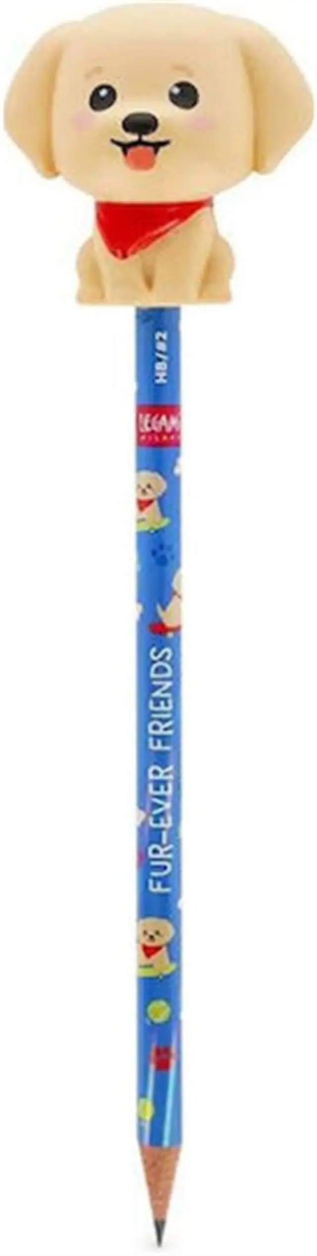 Legami Μολύβι anti-stress / Pencil with Squishy topper: Squeezies (3 σχέδια) Dog