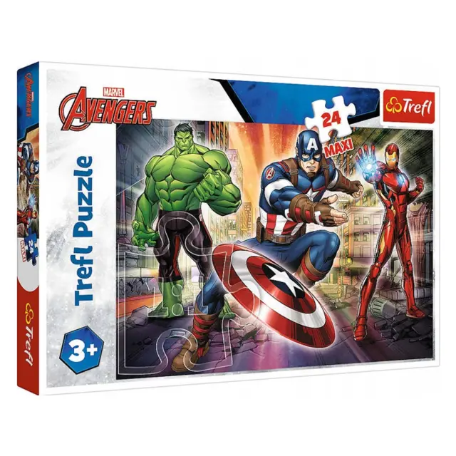 Παζλ Trefl Marvel Avengers 24τμχ maxi