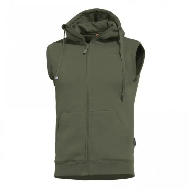 Pentagon Thespis Sweater-Φούτερ Γιλέκο για Τακτική -Καθημερινή Χρήση - 06CG-Camo Green