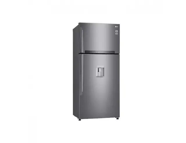 Ψυγείο δίπορτο LG Total No Frost GTF744PZPED με Wi-Fi, Βρυσάκι νερού, Χωρητικότητα 509L, Ενεργειακή Κλάση E και Ύψος 180cm GTF744PZPED