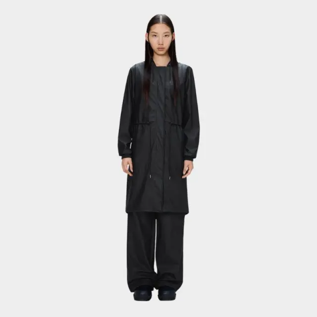 Τζακετ Rains String W Parka 18550-01 Μαύρο - S 2